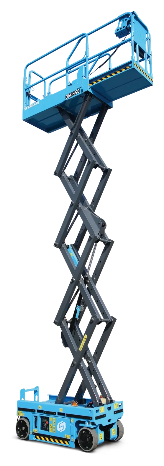 8 metre akülü Sinoboom makaslı manlift